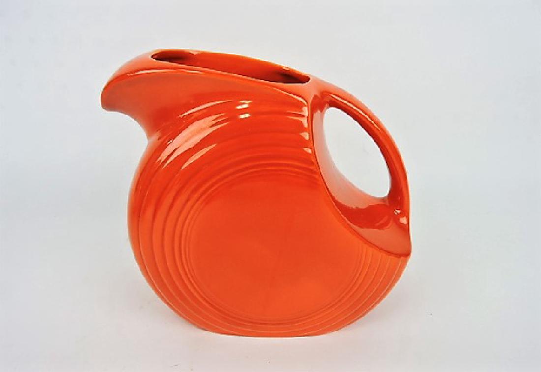 Fiesta disk water pitcher, red (1 of 1)