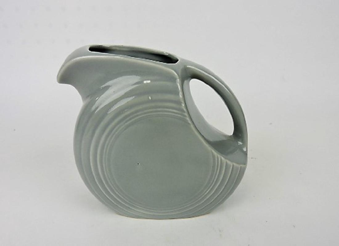 RARE Fiesta gray disk juice pitcher, very (1 of 1)