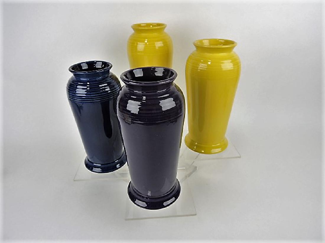 Fiesta Post 86 lot of 4 Monarch vases: (1 of 1)