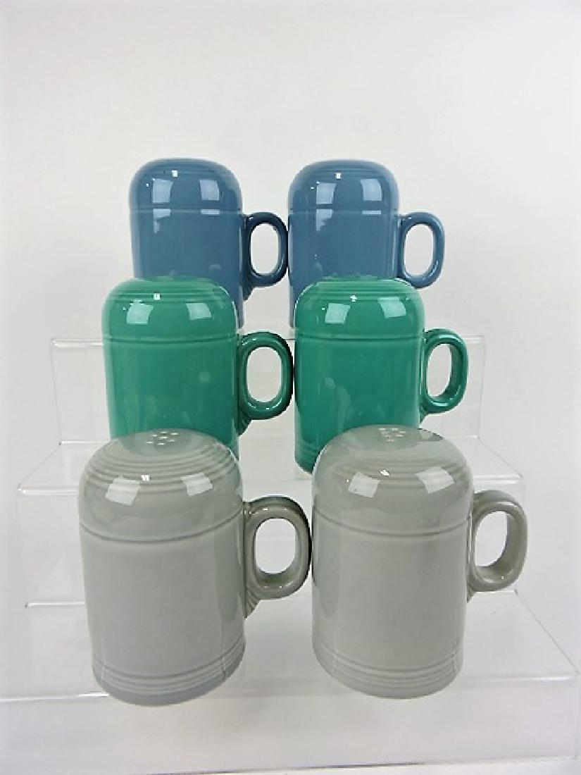 Fiesta Post 86 pair range shakers; turquoise, (1 of 1)