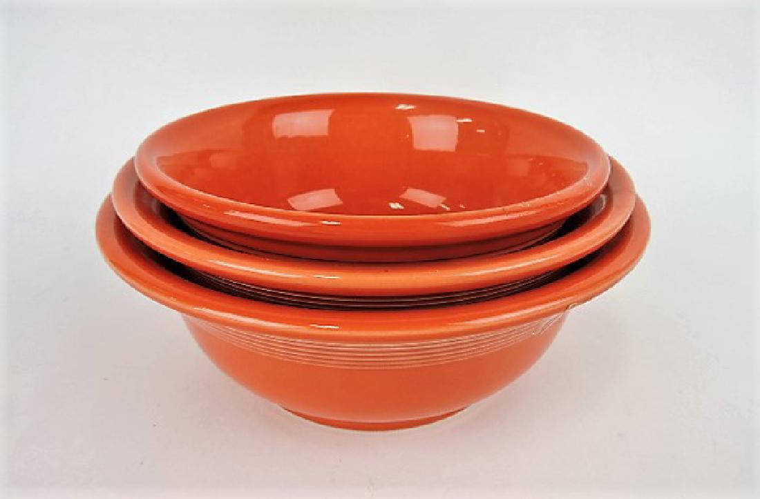 Fiesta Post 86 mixing bowl set,  persimmon (1 of 1)