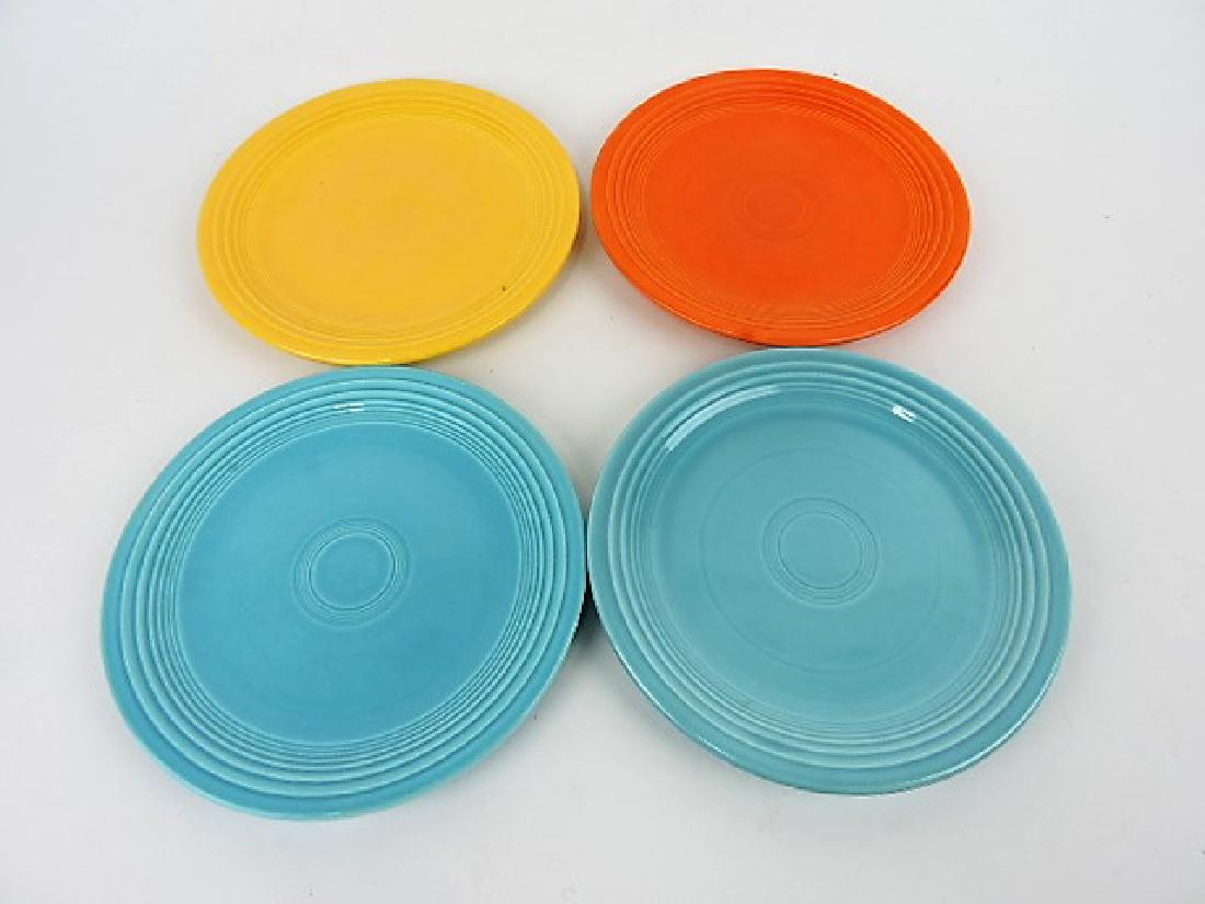 Fiesta 7" plate group, 4 mixed (1 of 1)
