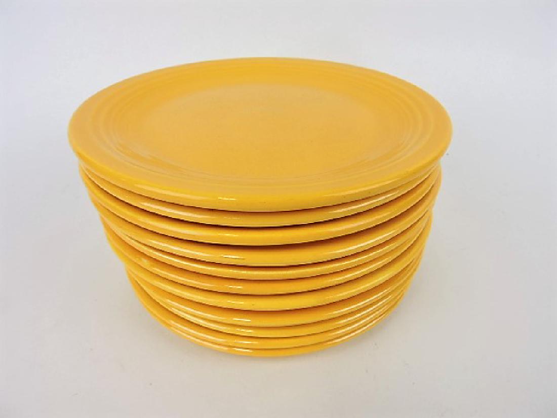 Fiesta 7" plate group, 12 yellow (1 of 1)