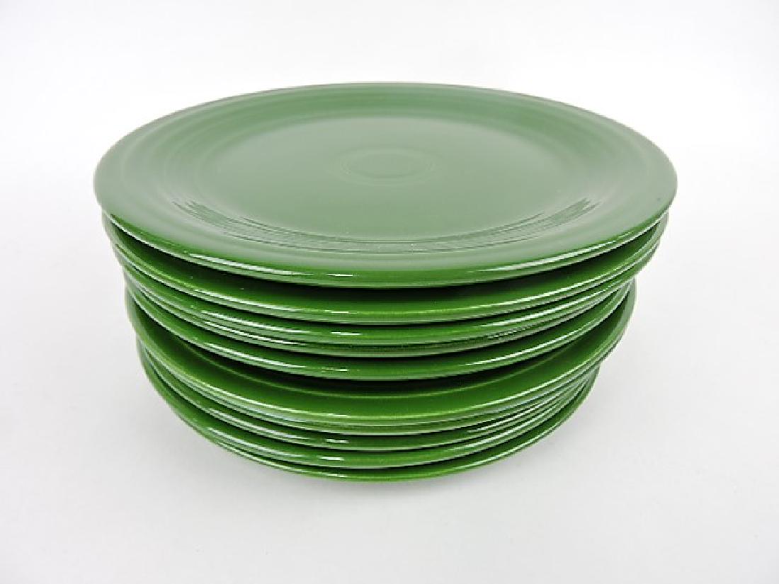 Fiesta 9" plate group, 10 dark green (1 of 1)