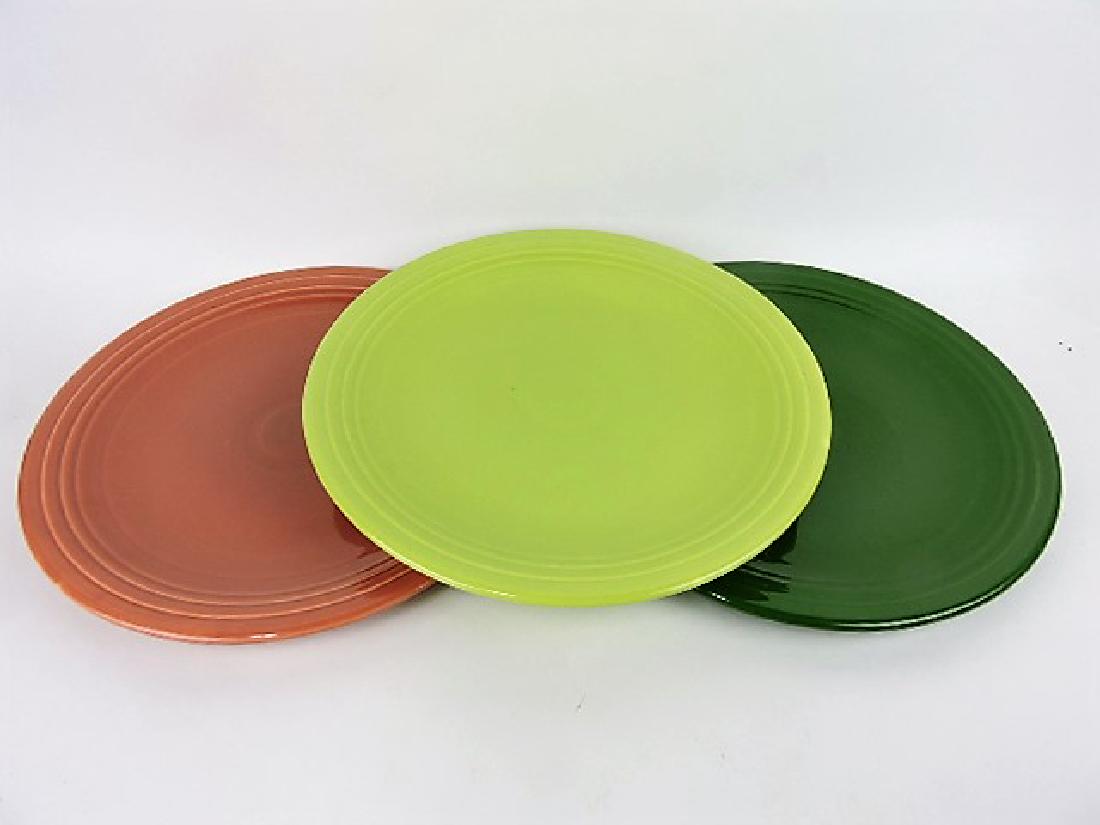 Fiesta 15" chop plate group, chartreuse, (1 of 1)