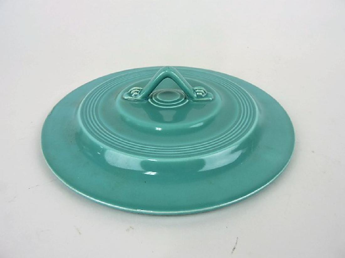 Fiesta Harlequin casserole lid, turquoise (1 of 1)