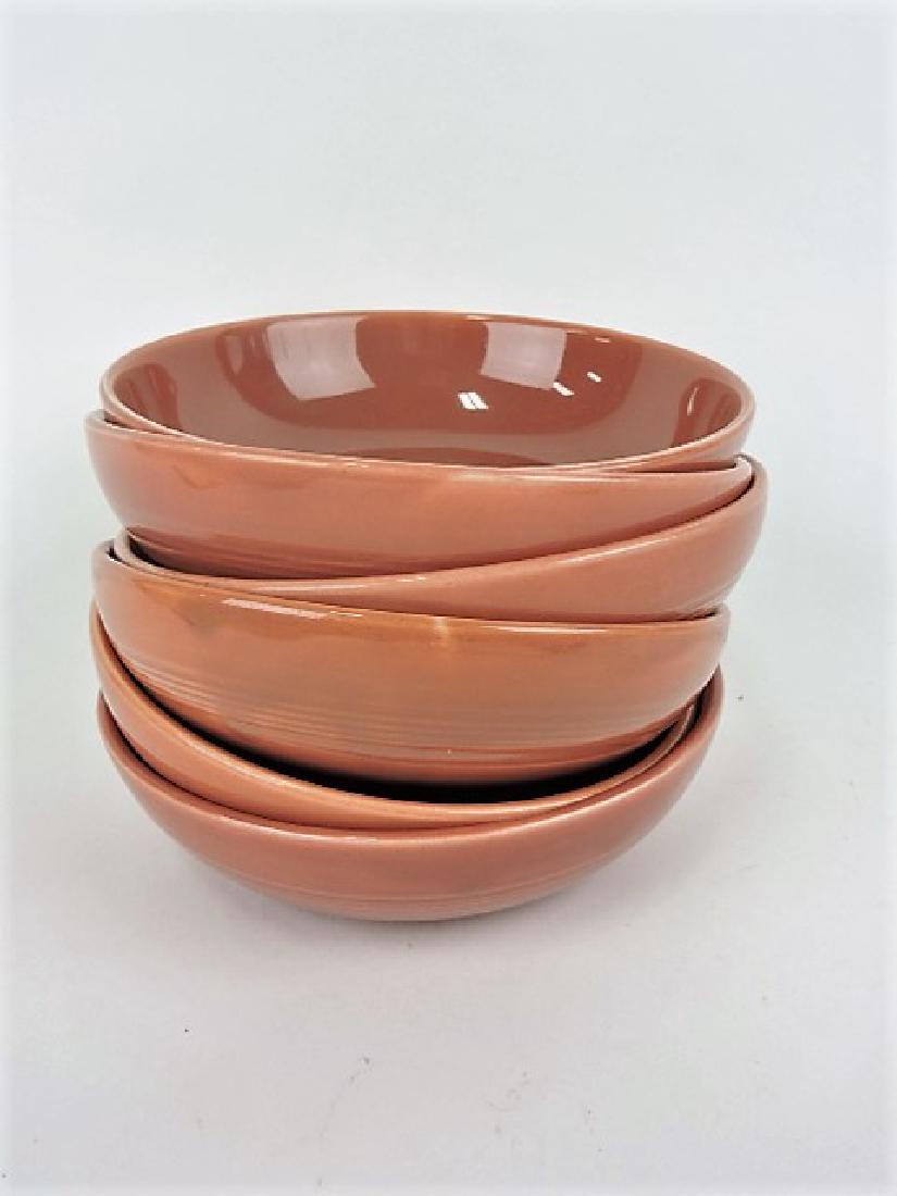 Fiesta Harlequin lot of 6 rose individual (1 of 1)