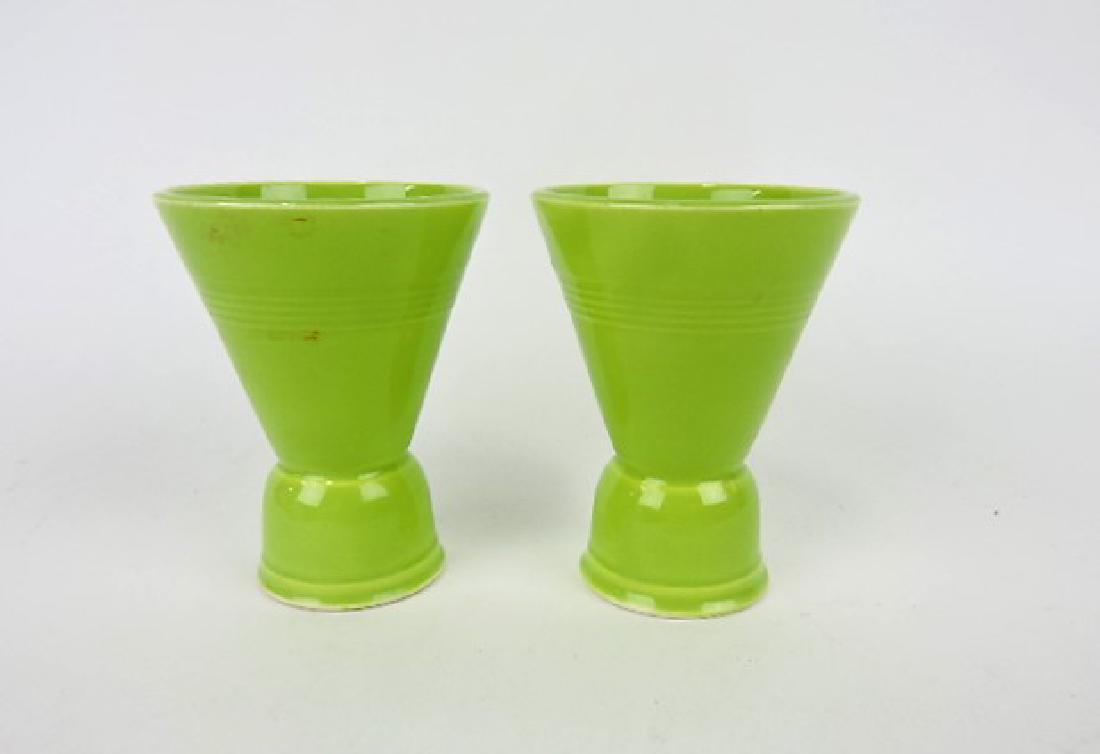 Fiesta Harlequin lot of 2 chartreuse (1 of 1)