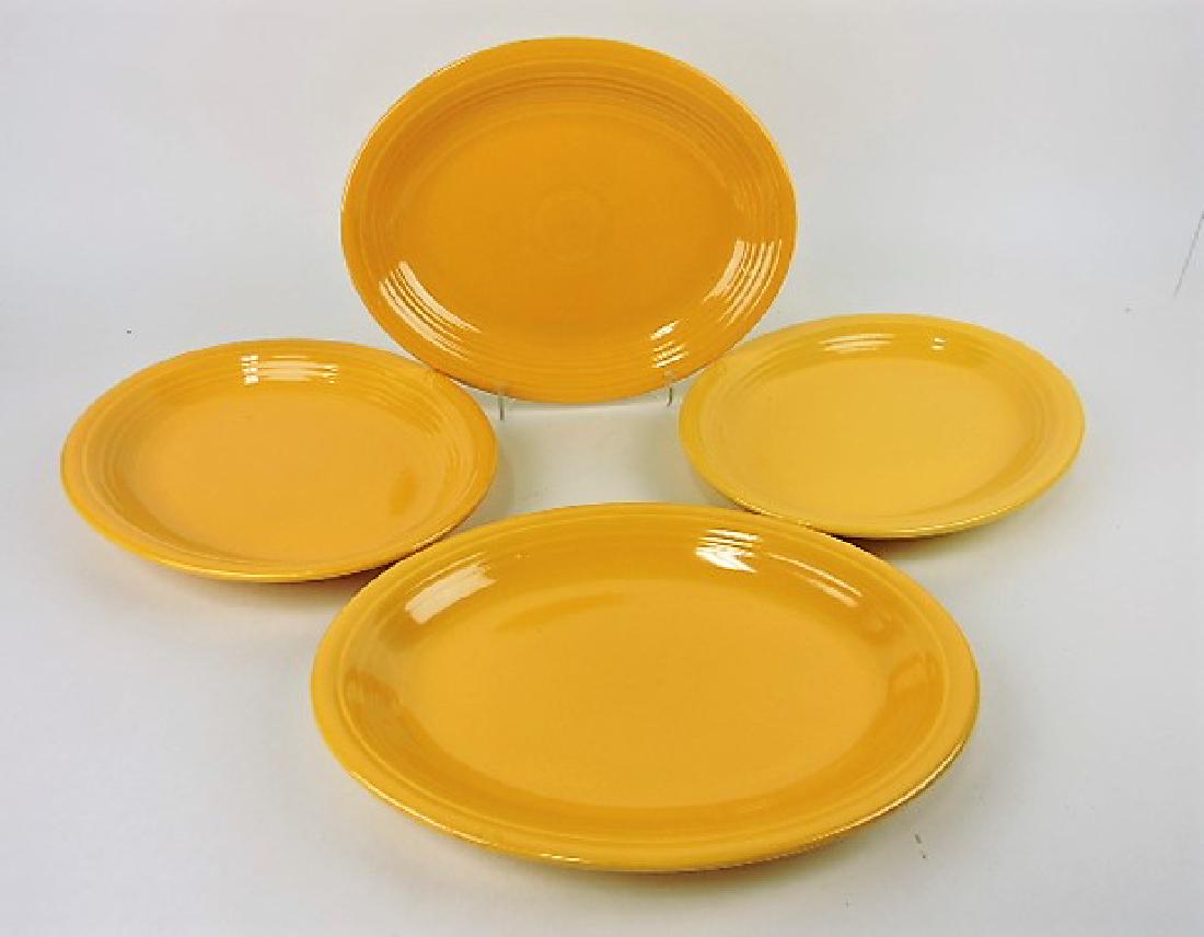 Fiesta platter group; 4 yellow (1 of 1)