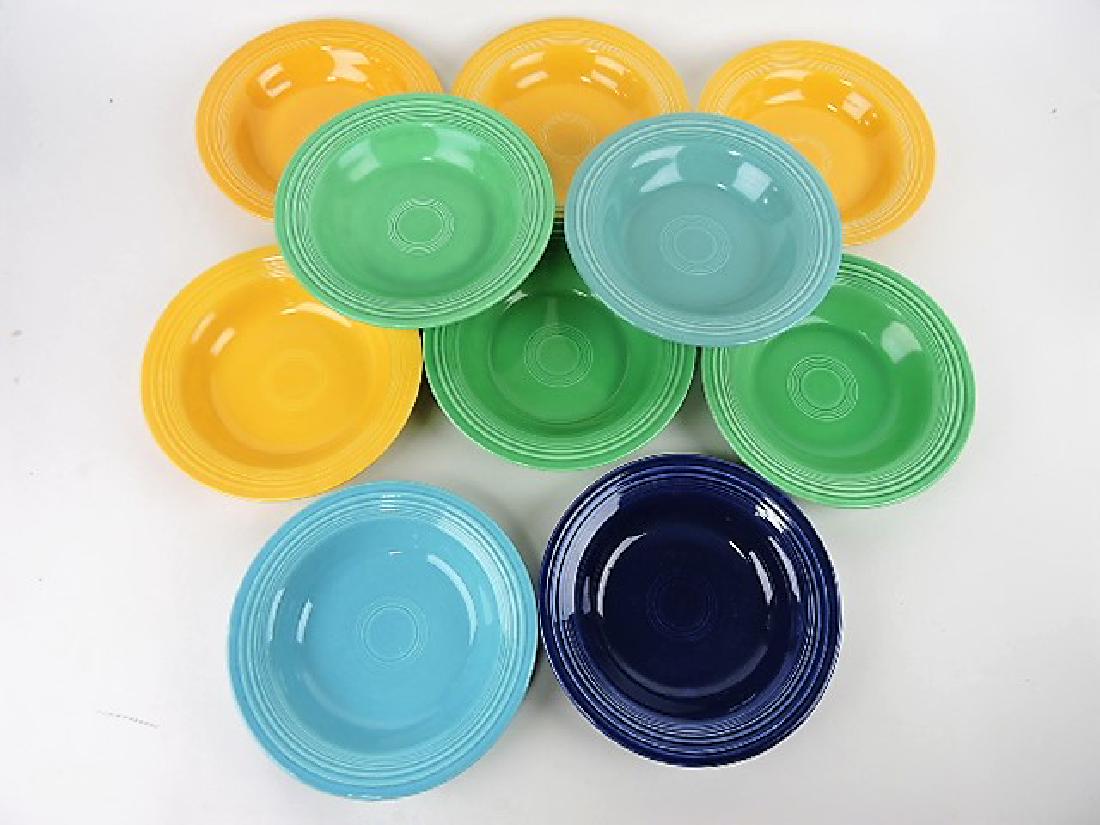 Fiesta deep plate group; 10 mixed (1 of 1)