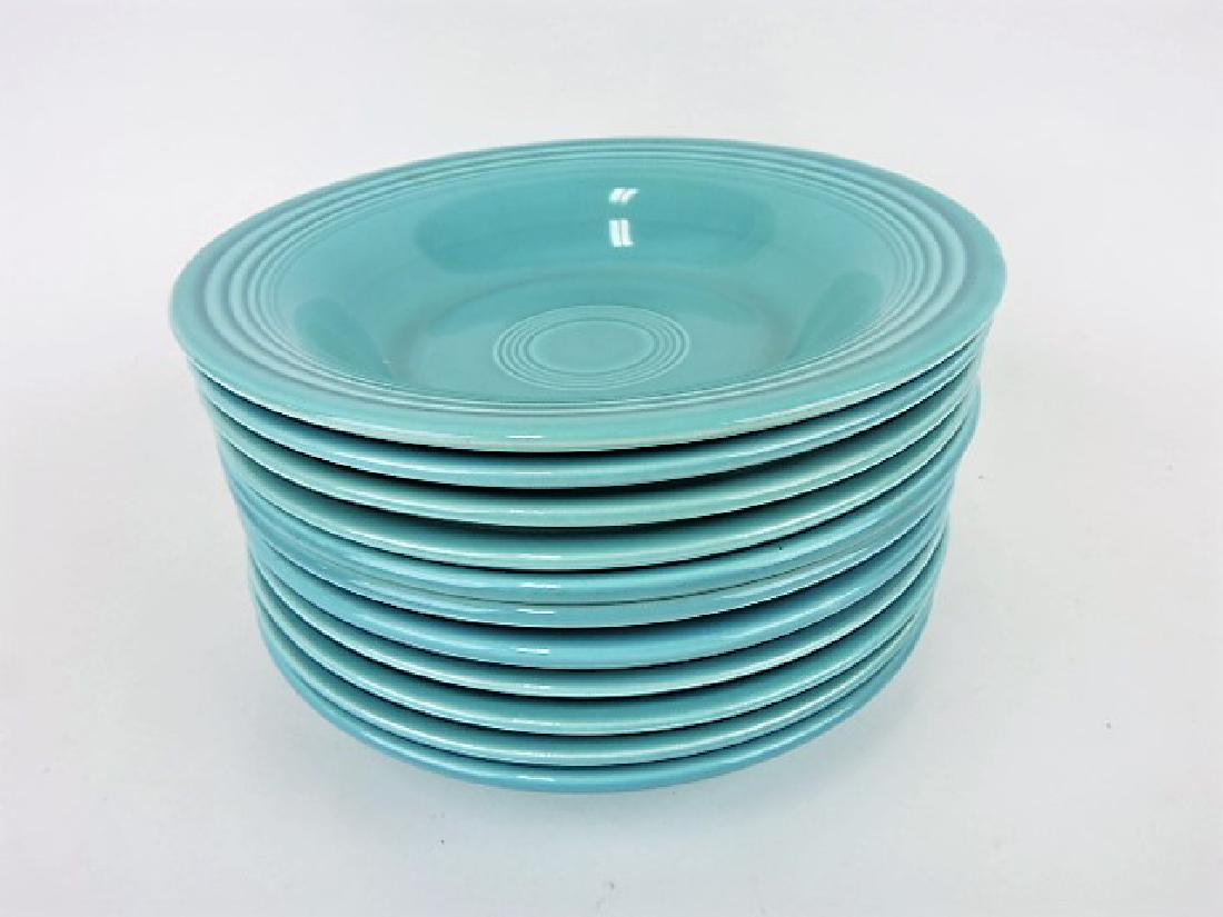 Fiesta deep plate group; 11 turquoise (1 of 1)