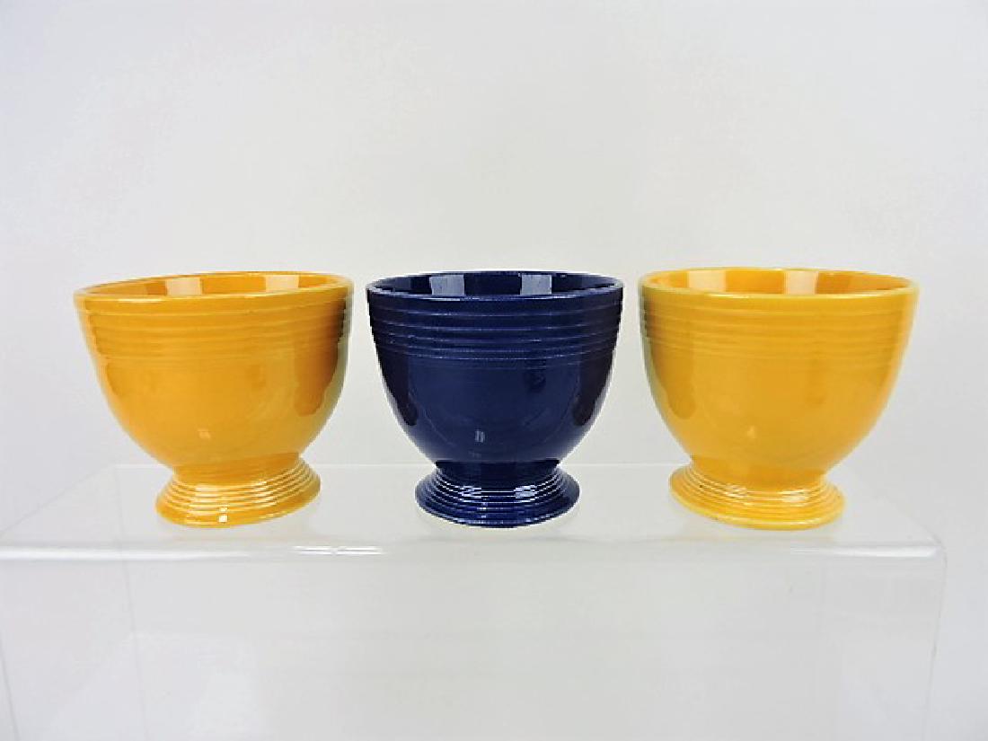 Fiesta egg cup group; 2 yellow, (1 of 1)