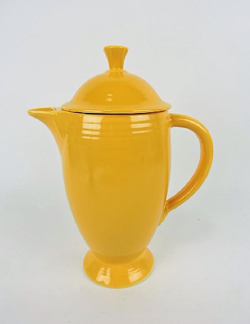 Fiesta coffee pot, yellow (1 of 1)