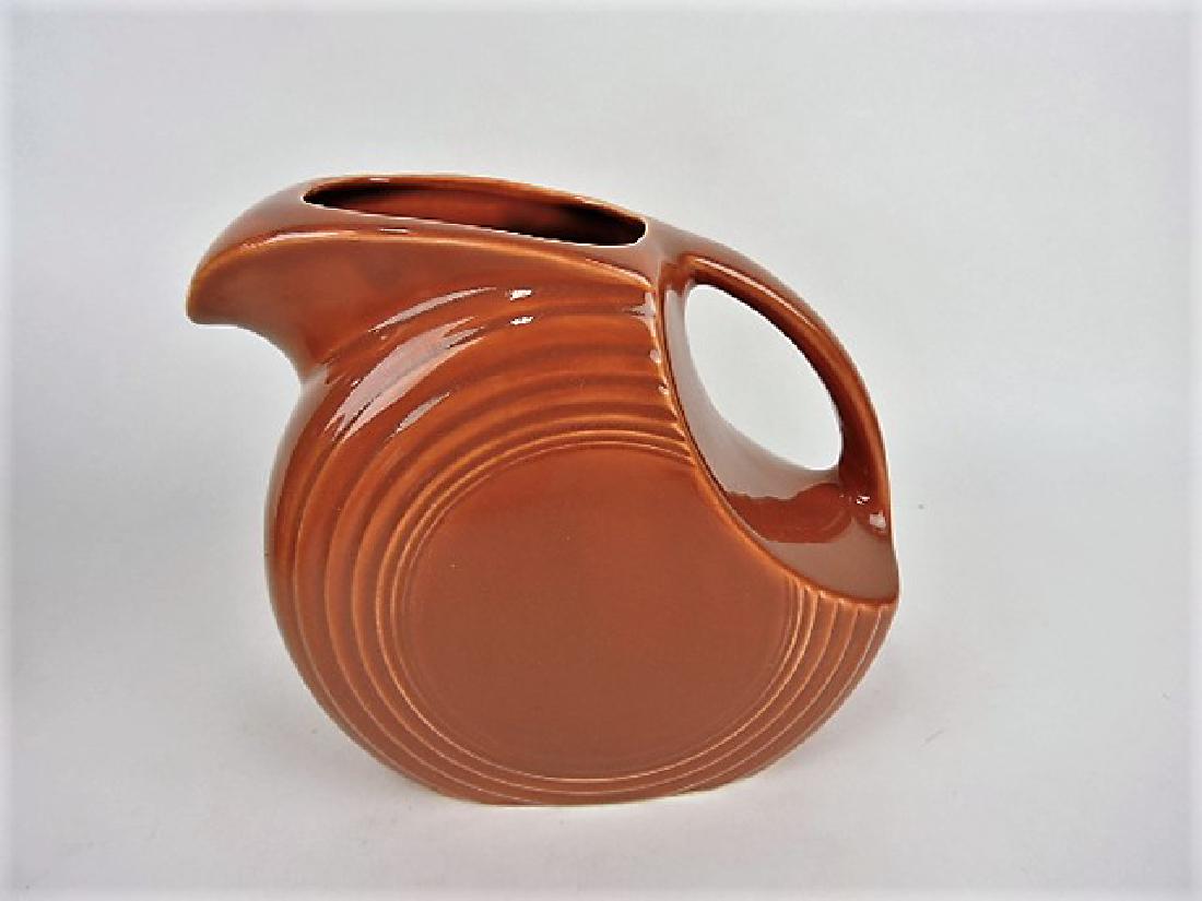 Fiesta disk water pitcher, rose (1 of 1)