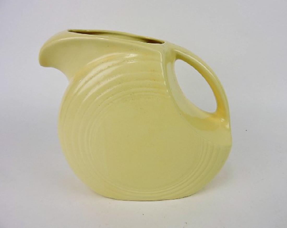 Fiesta disk water pitcher, ivory (1 of 1)