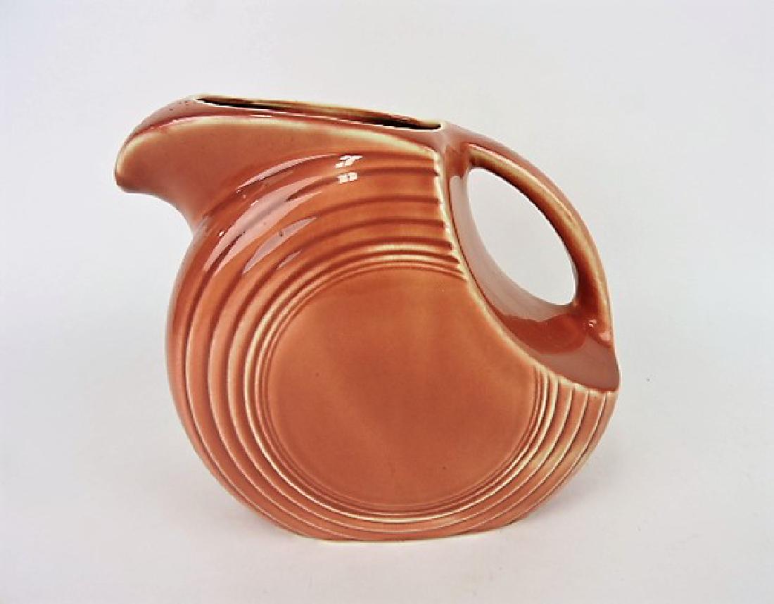 Fiesta disk water pitcher, rose (1 of 1)