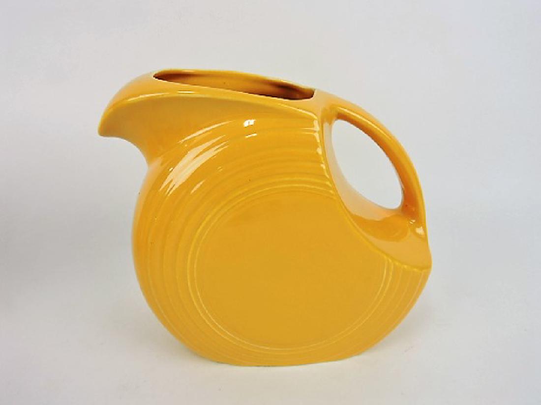 Fiesta disk water pitcher, yellow (1 of 1)