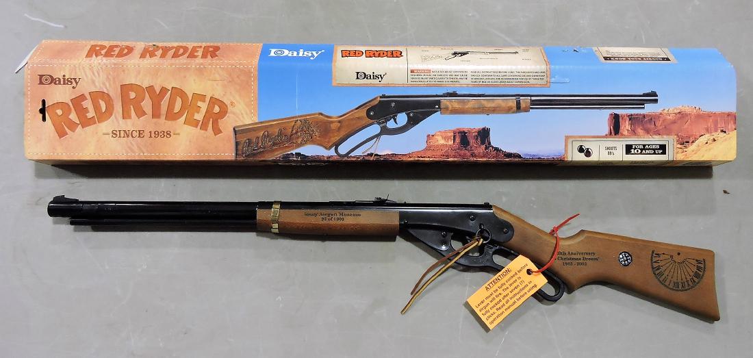 Daisy Red Ryder NIB BB gun from: Daisy Air Gun Museum #92 of 1000 with compass in stock