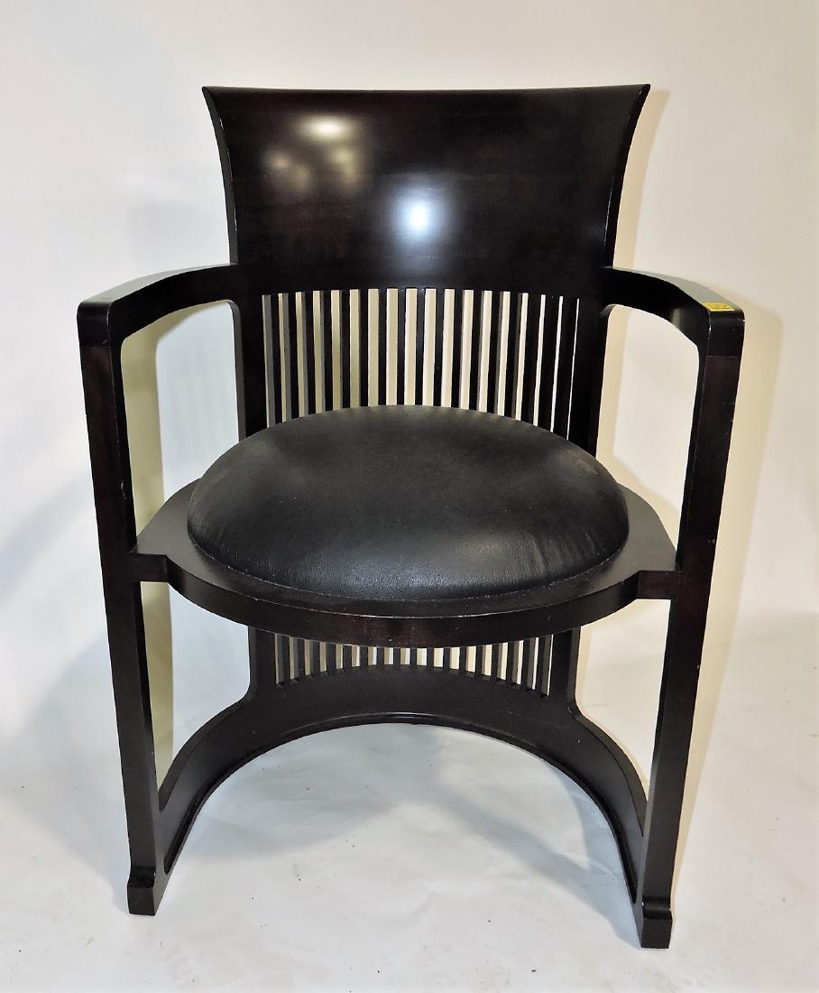 Cassina Frank Lloyd Wright: spindle back Mid Century Modern side chair