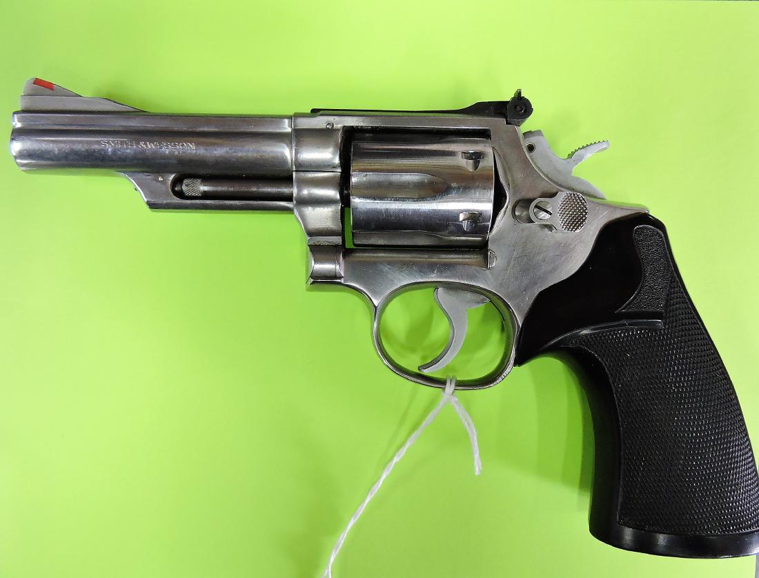 S & W Model 66-1 357 revolver,: stainless steel, SN 47K5237, 4" barrel; Terms & ConditionsFirearms Online Terms & ConditionsStryker Action Firearms will be the FFL dealer in charge of all transfers of firearms. Stryker Action, 4690 