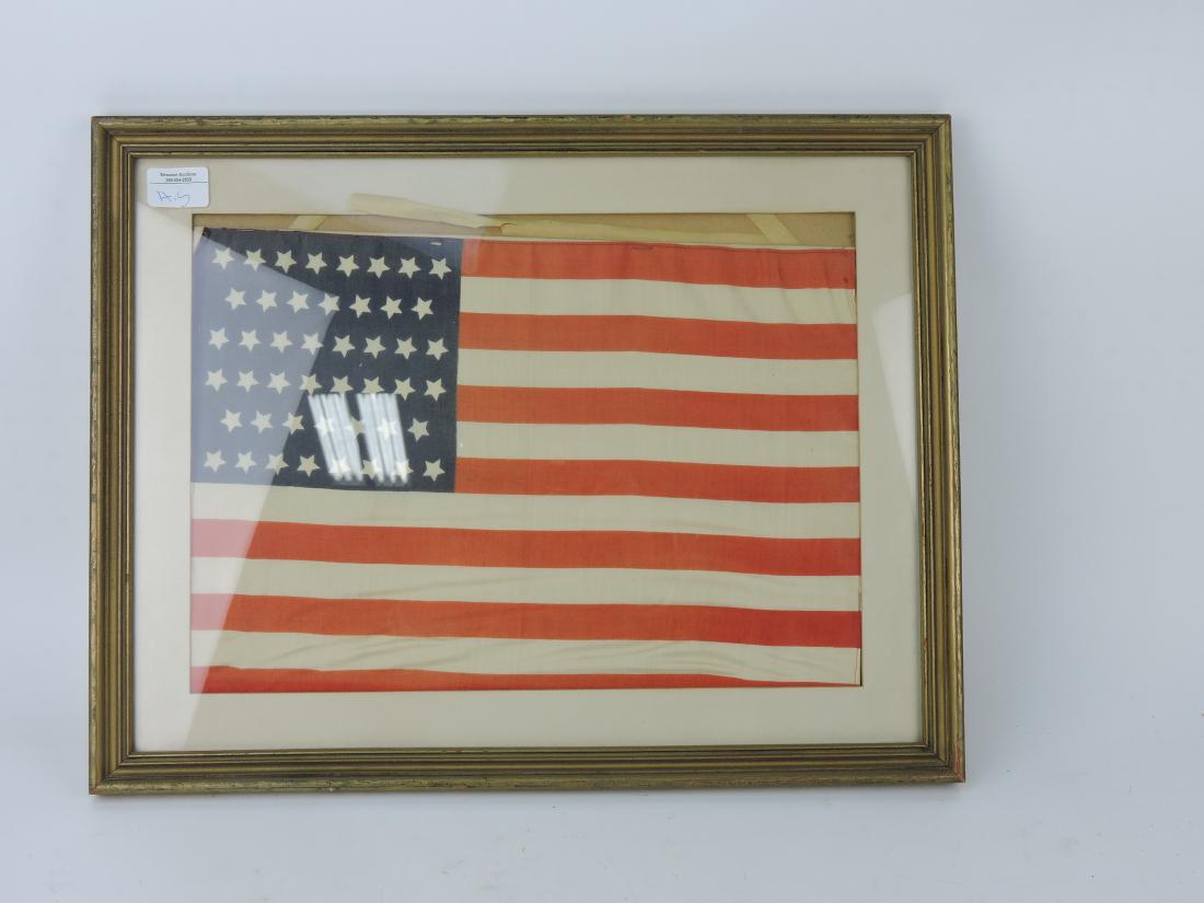 US 46 star flag, 12" x 17": .