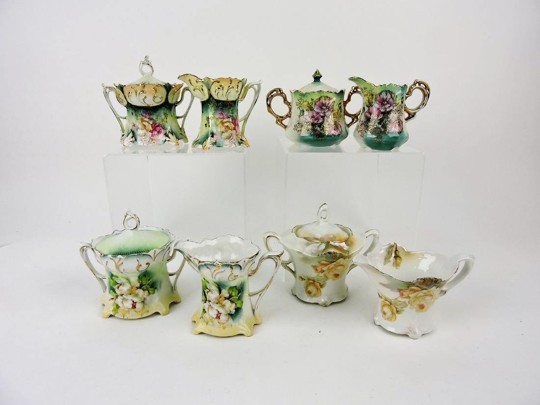 R.S. Prussia lot of 4 pair cream & (1 of 1)