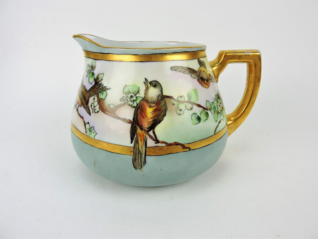 Bavarian hand painted cider pitcher (1 of 1)