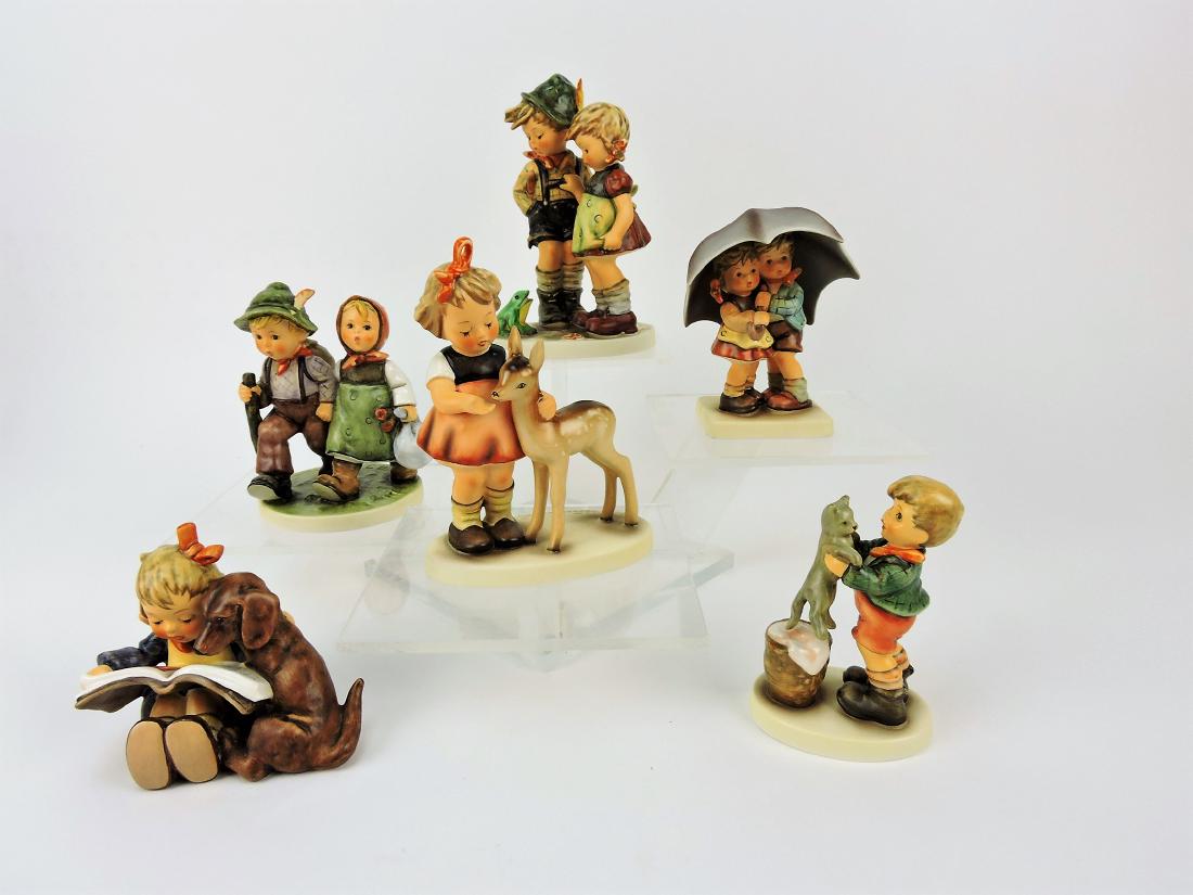 Hummel lot of 6 figurines; 394, 383, (1 of 1)