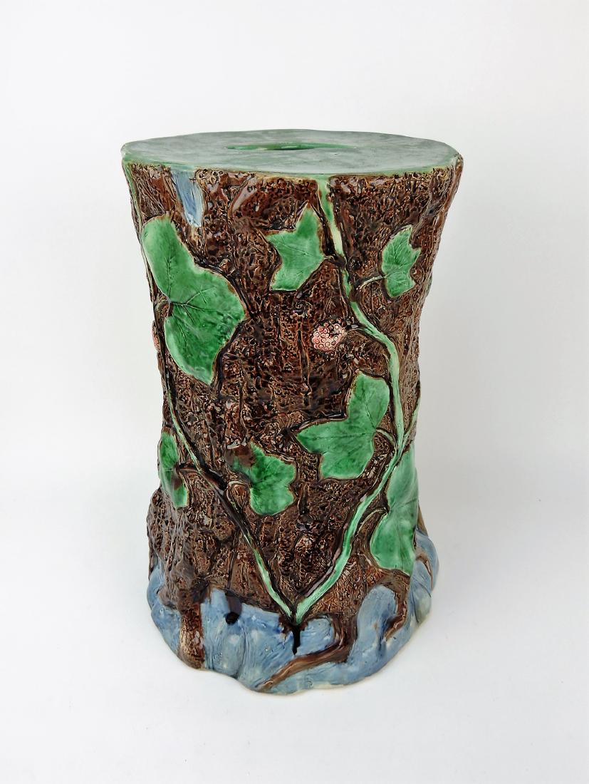 Holdcroft Majolica tree trunk and (1 of 1)