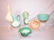 1276: Weller pottery group - 6 pieces, various patterns