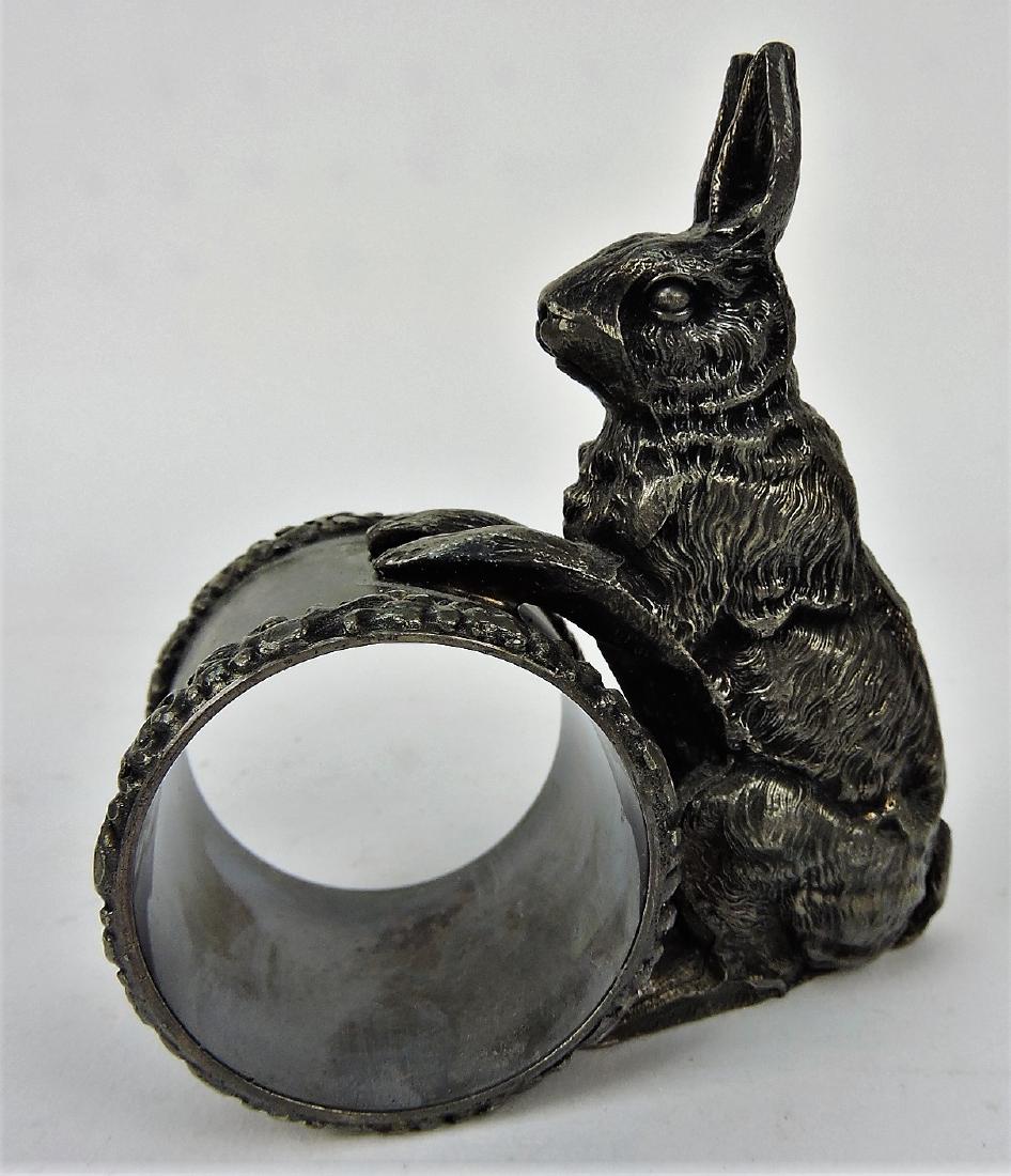 Southington rabbit figural napkin (1 of 1)