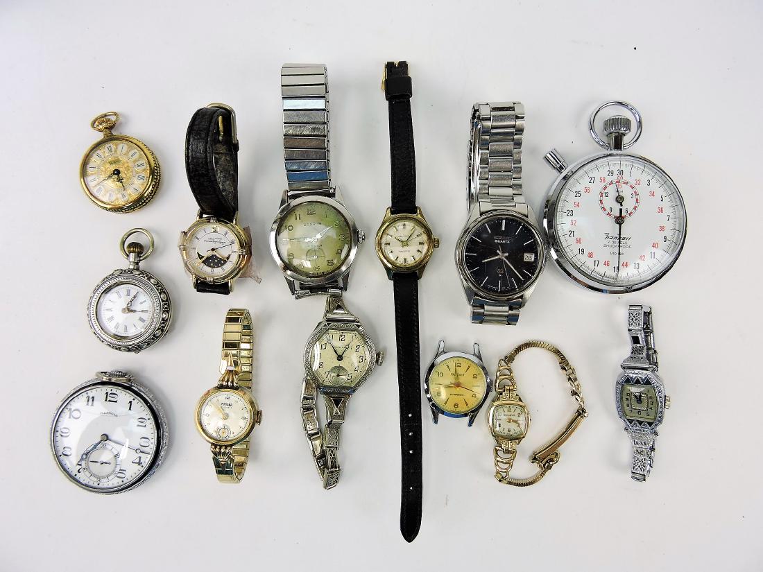 Lot of 13 watches; Illinois, Waltham, (1 of 1)