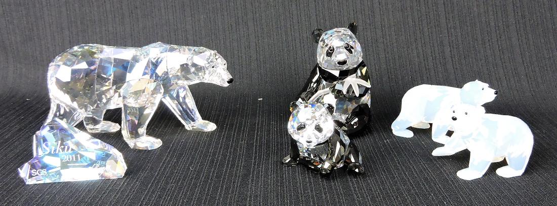 Swarovski Society; Silk Bear, Polar (1 of 1)