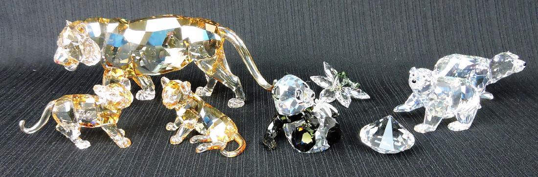 Swarovski Society; Tiger, 2 Cubs, (1 of 1)