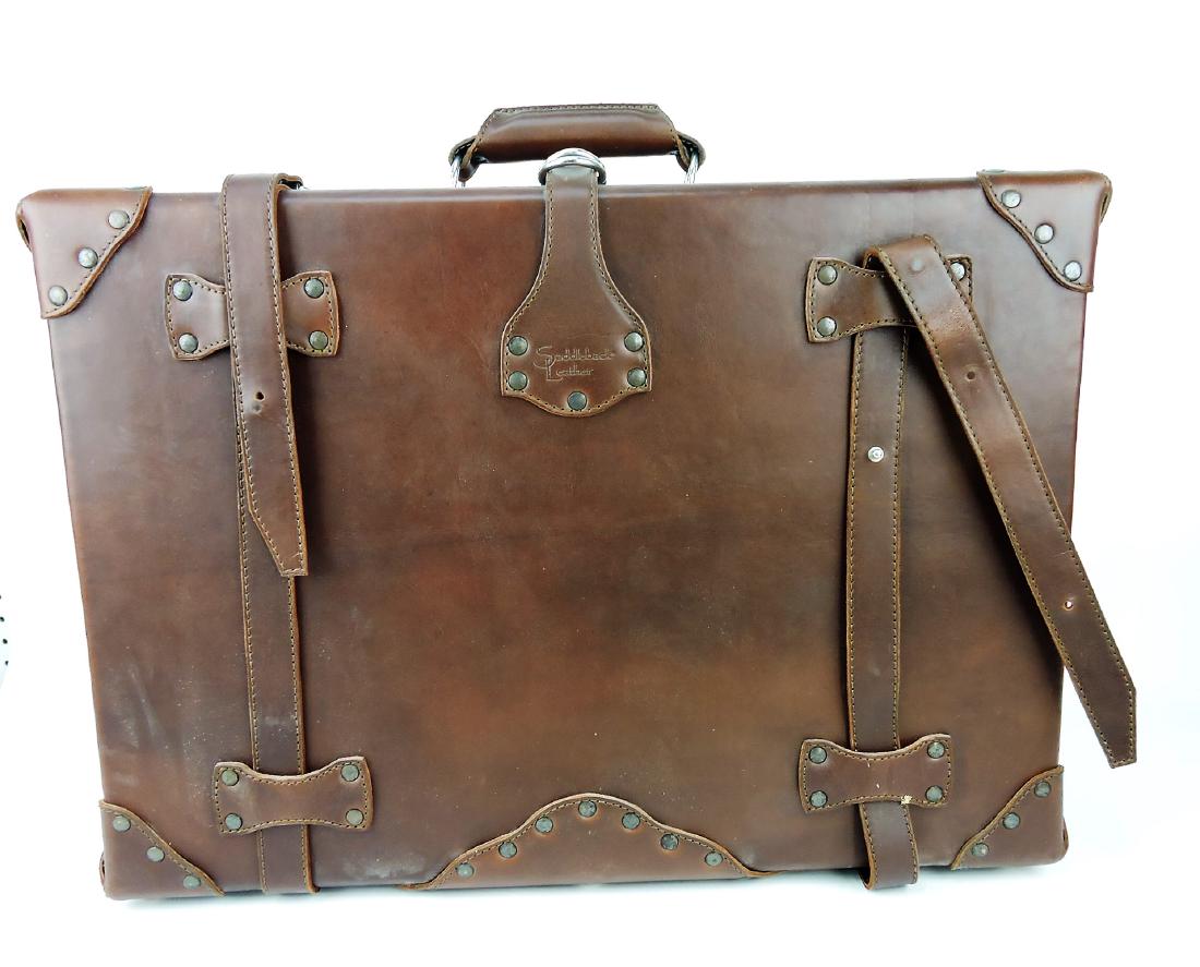 Saddleback leather suitcase, like new, (1 of 1)