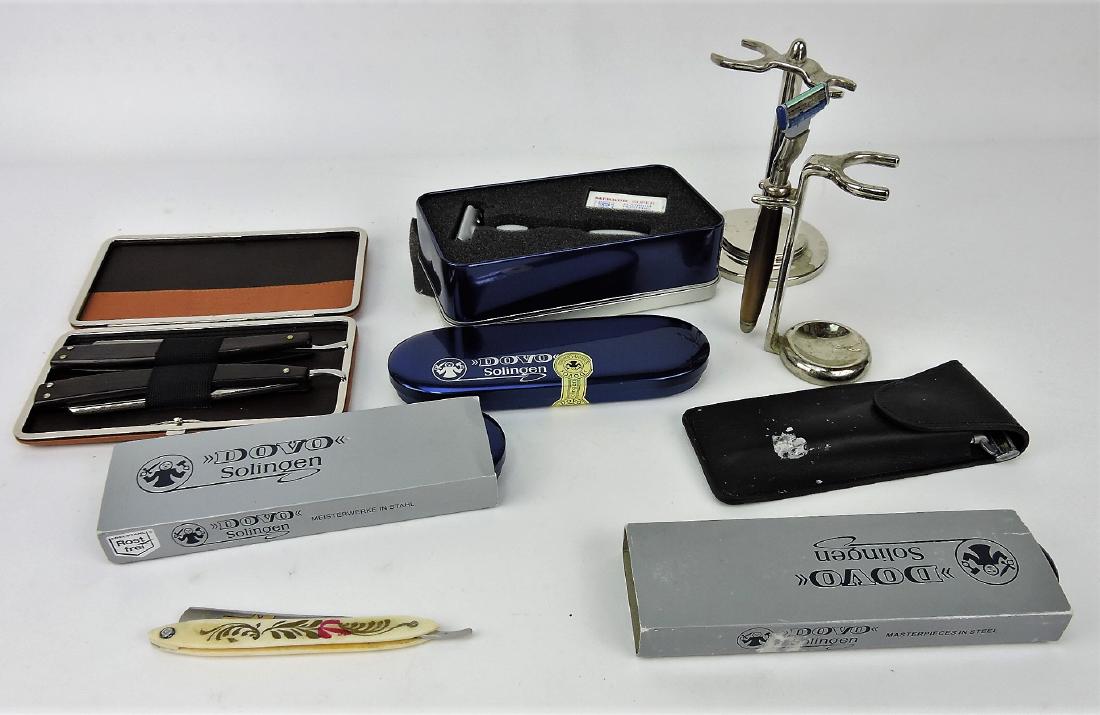 Huge shaving accessories lot; razors, (1 of 1)