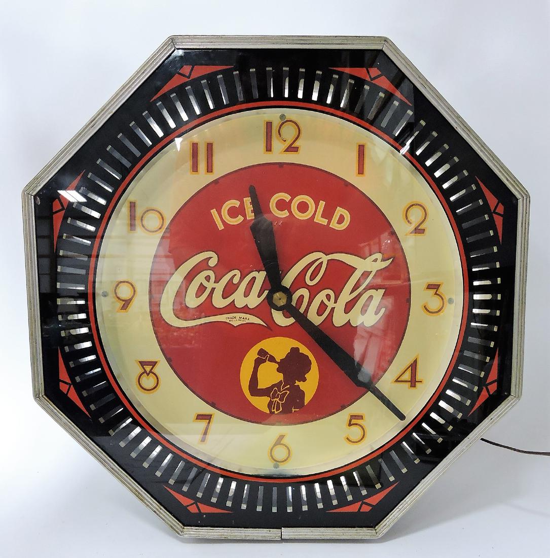 Rare Coca Cola neon spinner wall (1 of 3)