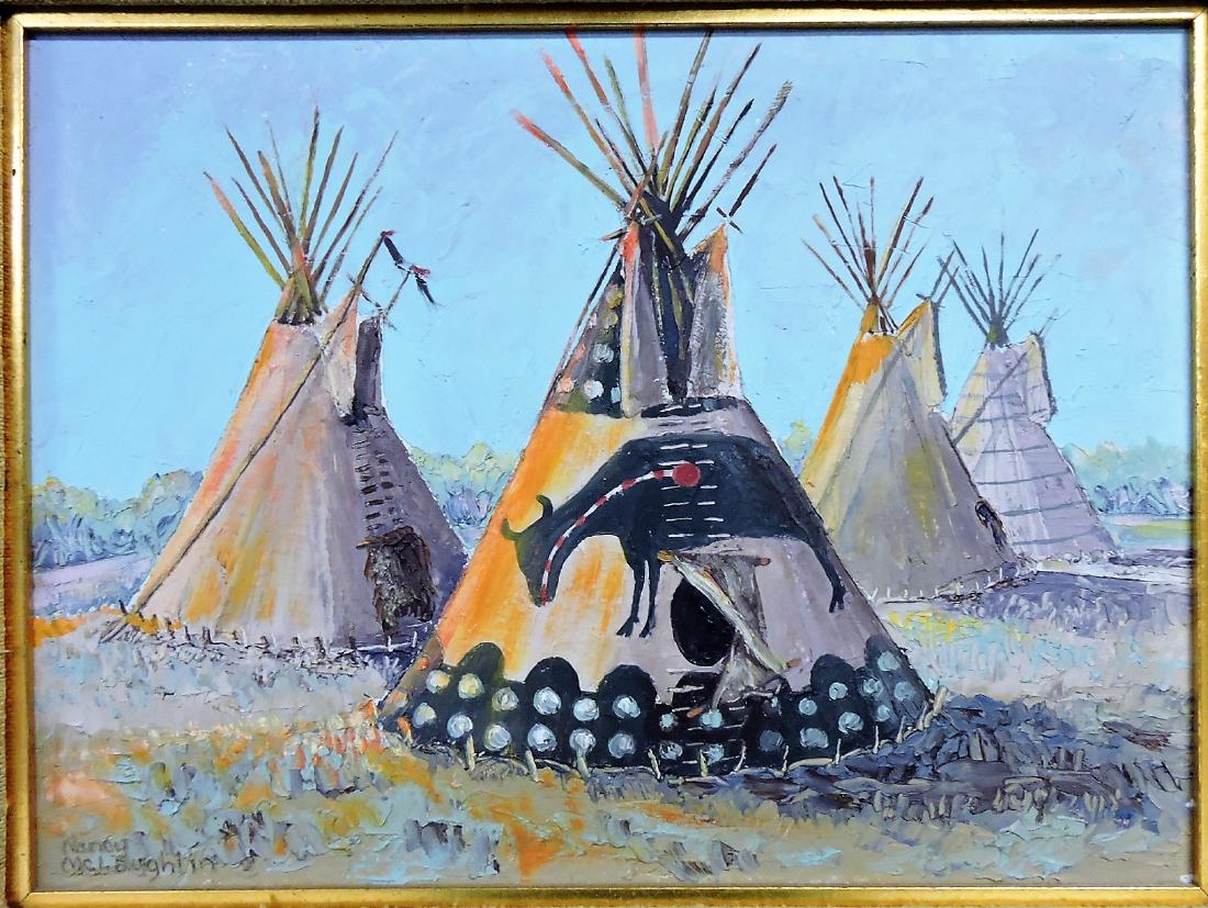 Nancy McLaughlin (1932-85) painting (1 of 2)