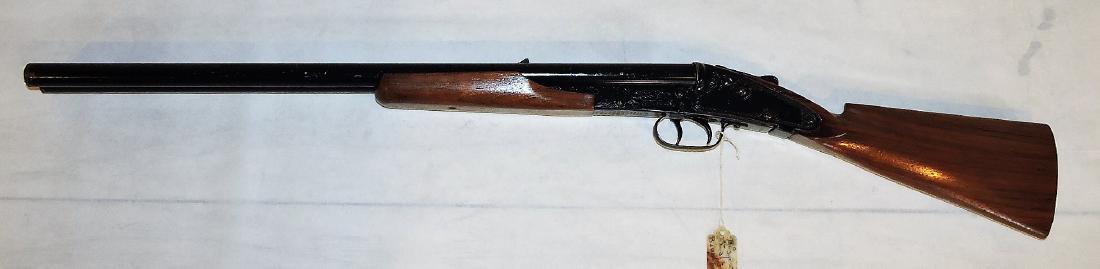 Daisy Model 21 rare double barrel: BB gun, no butt plate, works