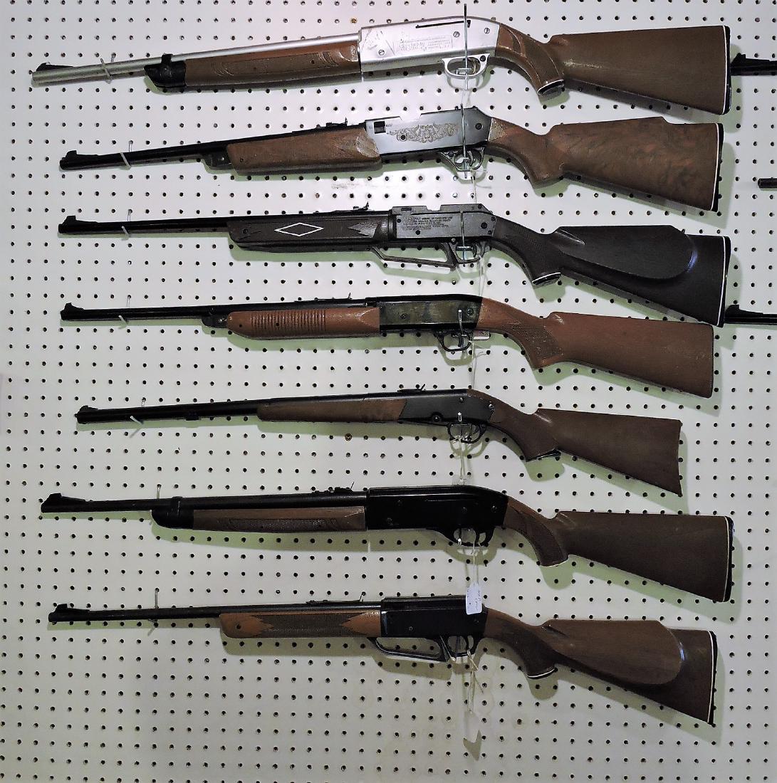 Lot of 7 BB guns; Daisy 880, Crossman (1 of 1)