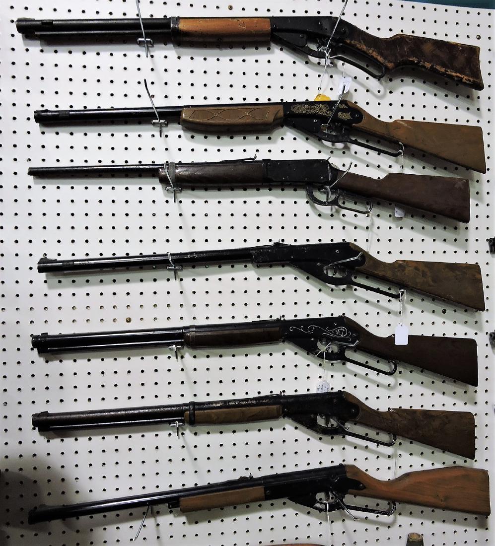 Lot of 7 BB guns; Daisy 88B, Daisy III, (1 of 1)