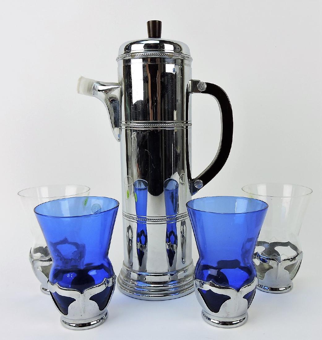 Farberware cocktail shaker and 4 (1 of 1)