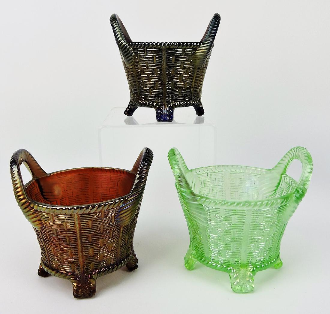 Northwood carnival glass lot of 3 (1 of 1)