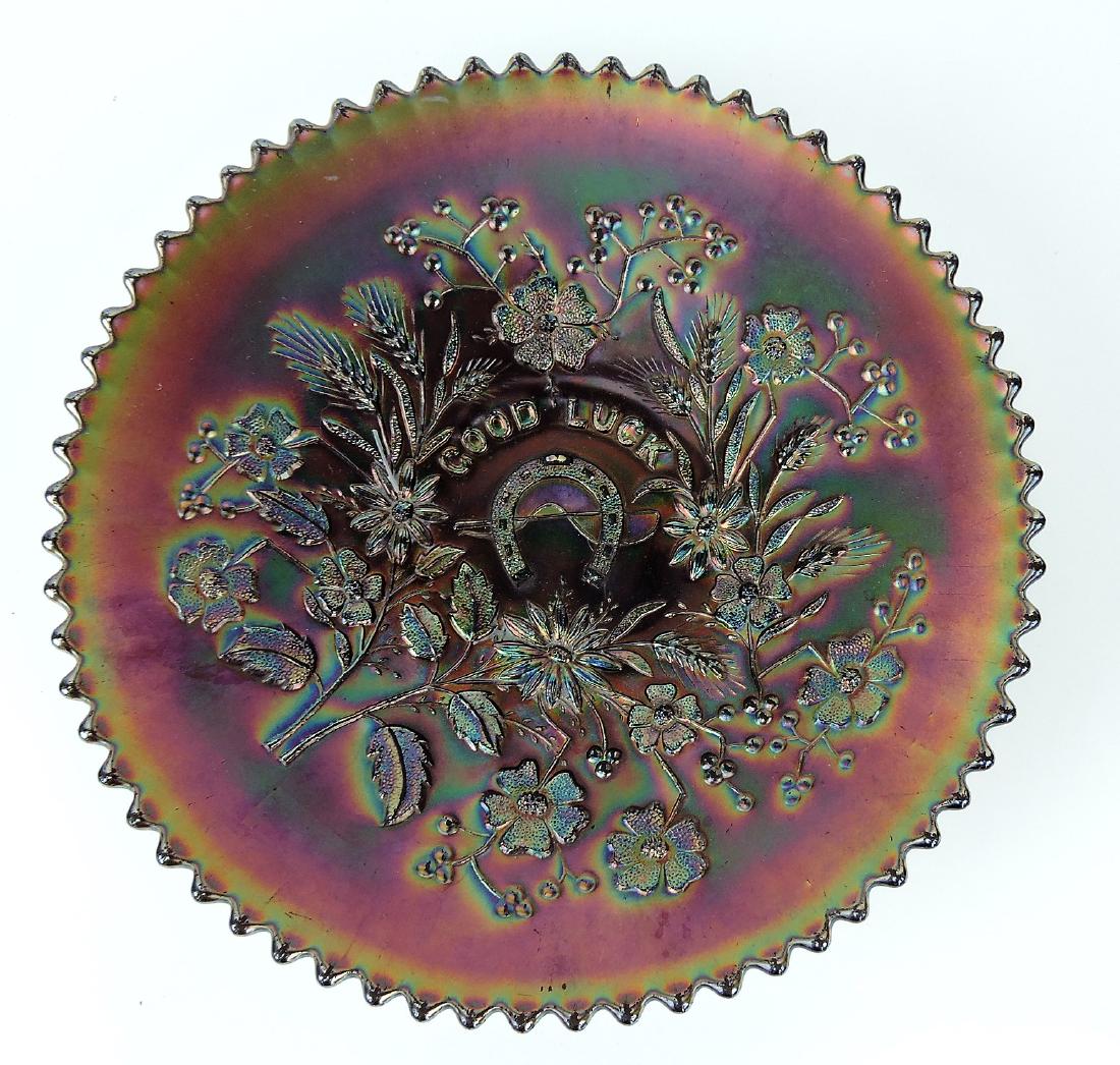 Northwood amethyst carnival glass (1 of 1)