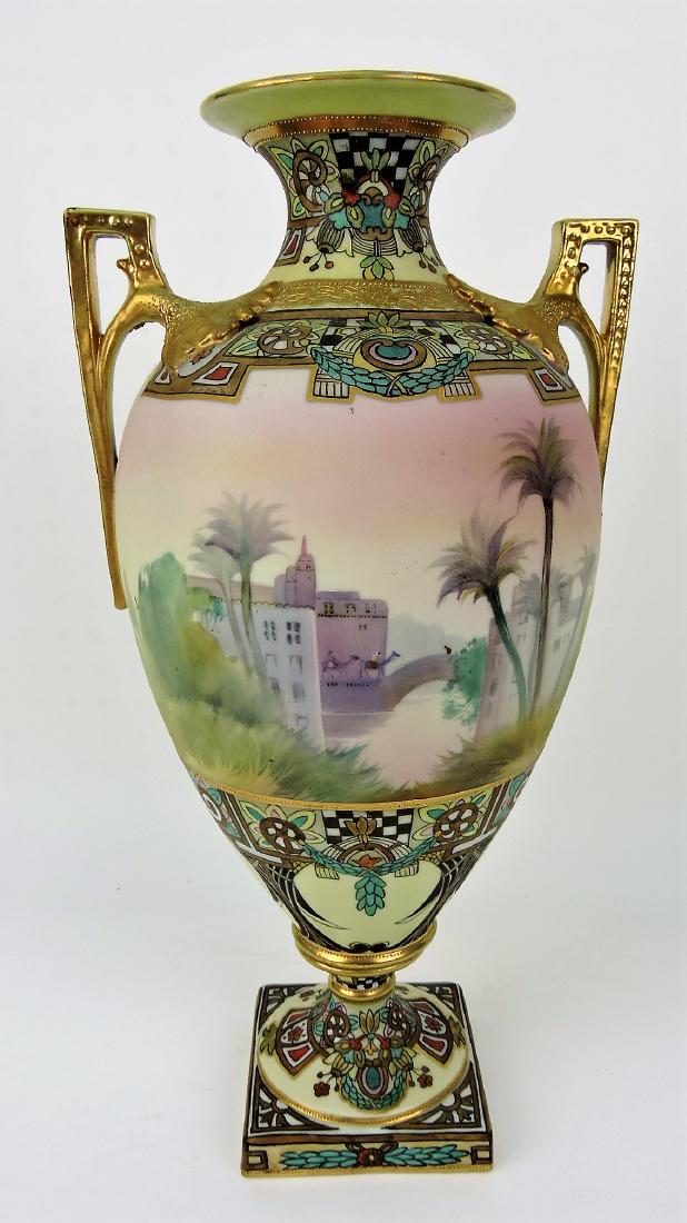 Nippon 17" bolted urn with camel (1 of 3)