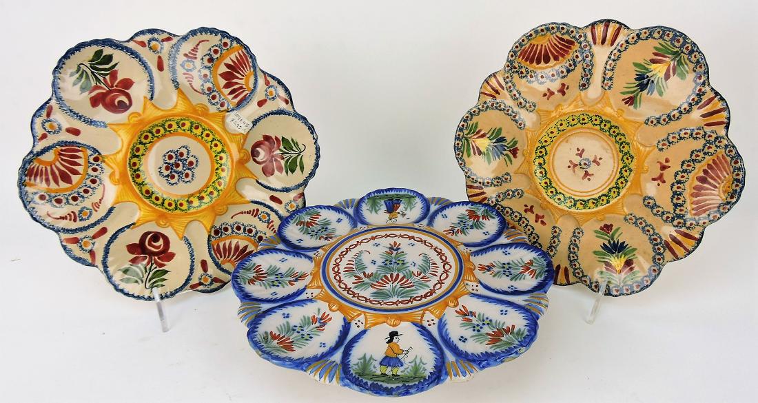 Quimper oyster compote, 9 1/2" and (1 of 1)