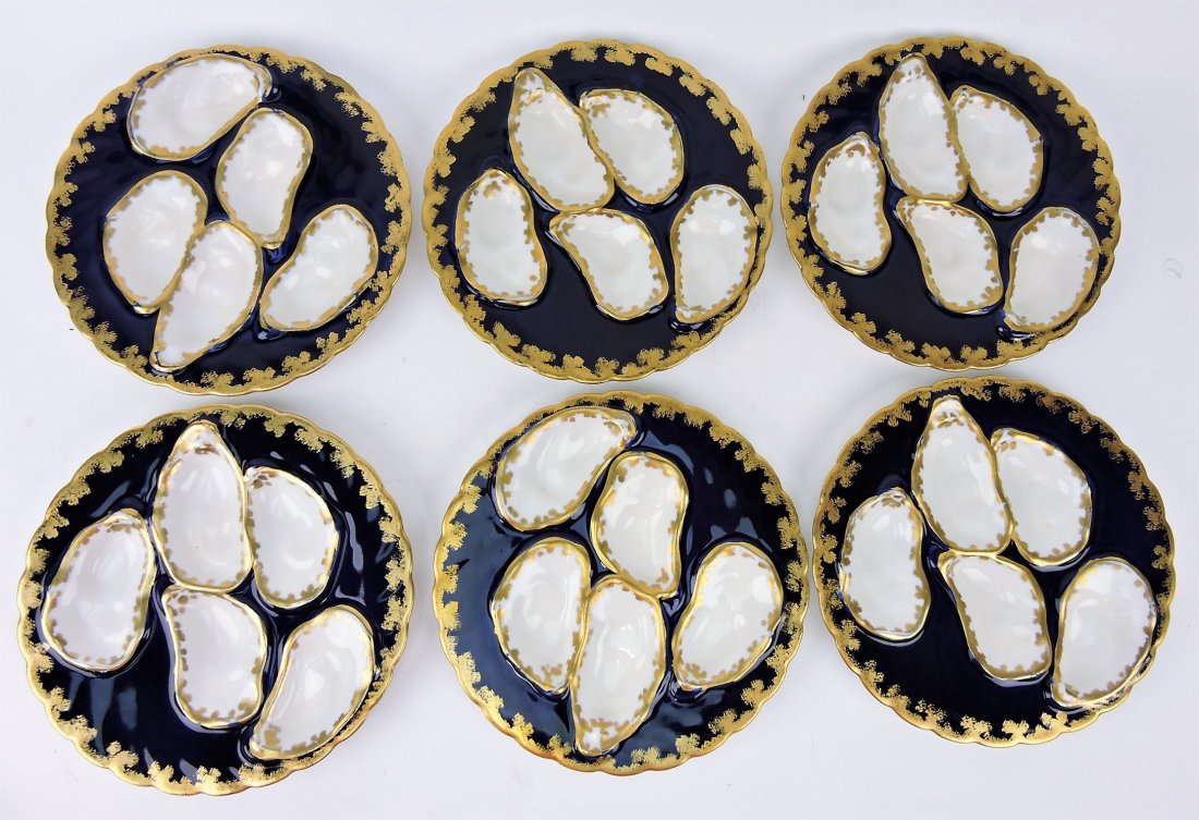 Porcelain set of 6 - 8" five well (1 of 1)