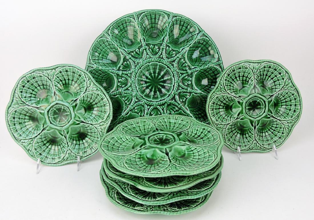 Sarreguemines dark green majolica (1 of 1)