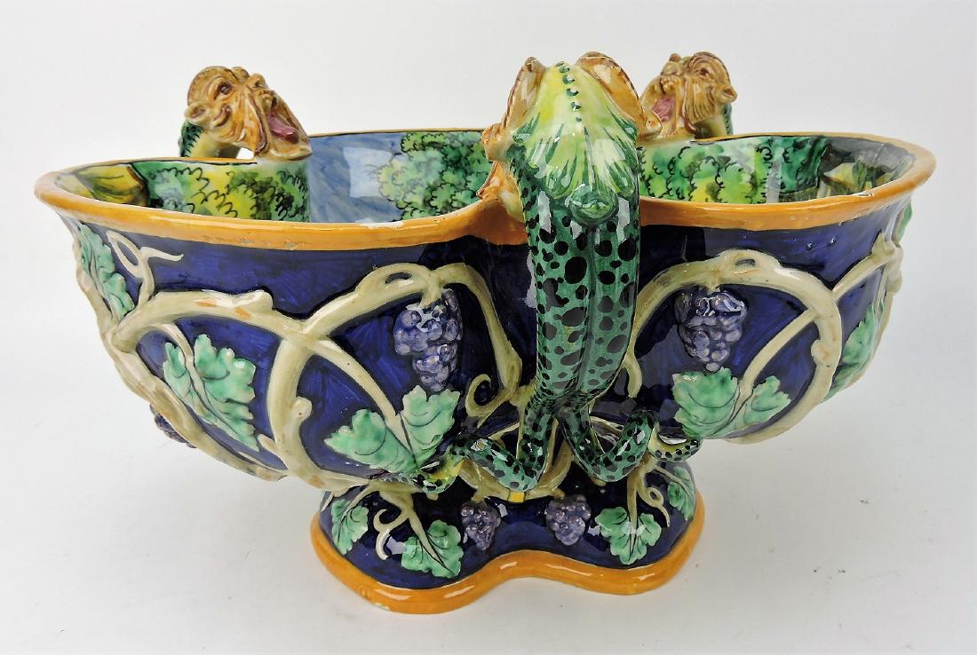 Monumental Italian majolica table (1 of 5)