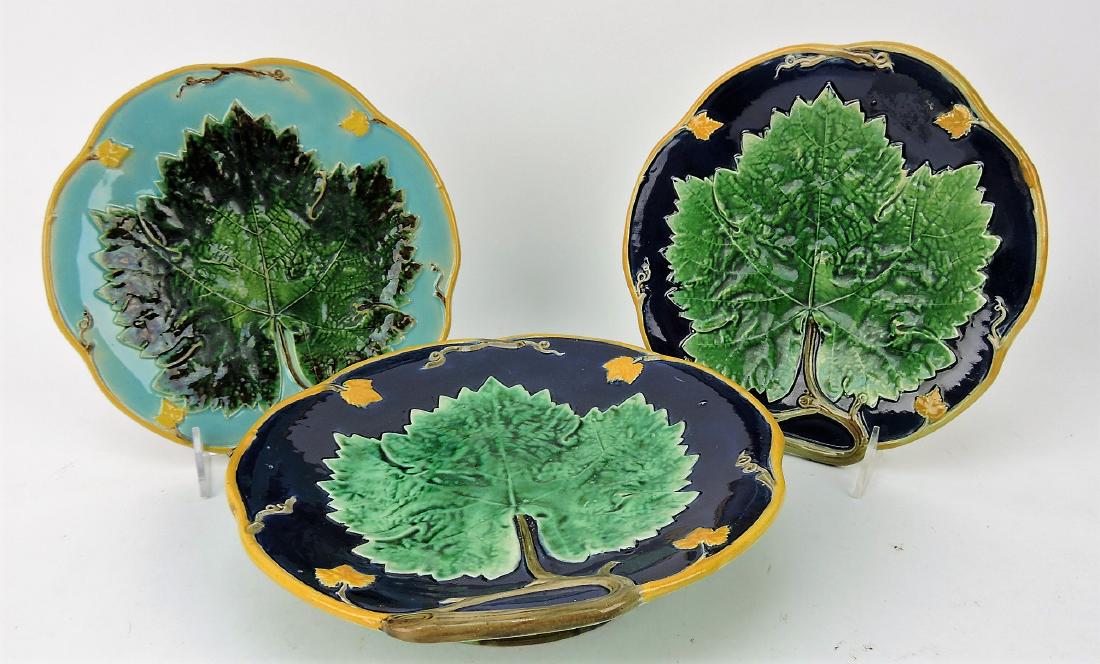 Holdcroft majolica maple leaf cobalt (1 of 1)